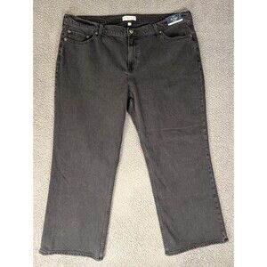 Abercrombie & Fitch Jeans Low Rise Curve Love The Baggy Size 20S Pockets Stretch